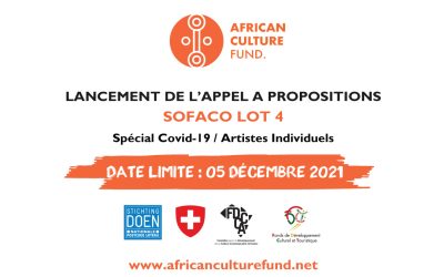 Lancement de l’Appel à propositions SOFACO Lot 4