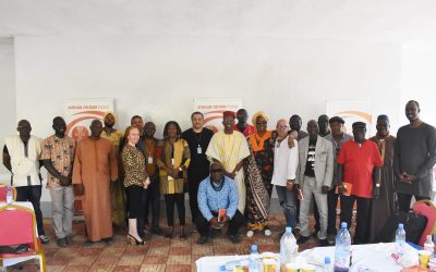 Meeting with some ACF partners on the sidelines of the 2022 Ségou’Art Festival