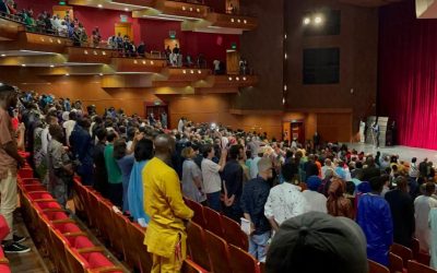 ACF at the opening ceremony of Dak’Art 2022
