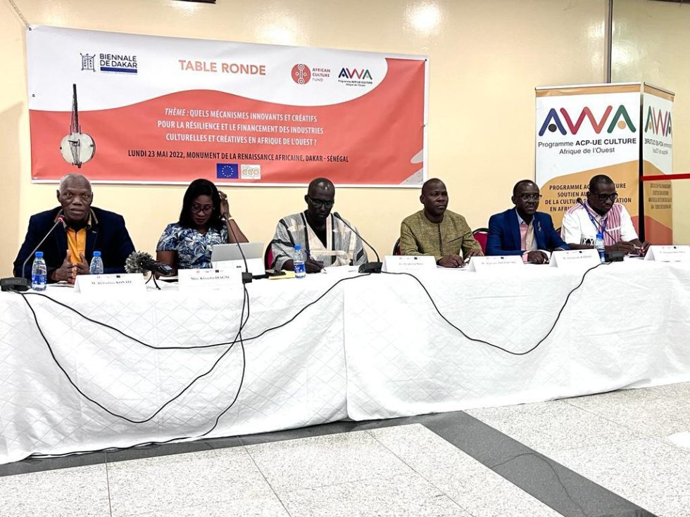 The ACF round table at Dak'Art 2022 - The African Culture Fund