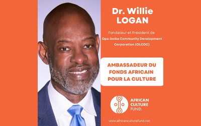 Dr. Willie Logan, nouvel ambassadeur de l’ACF