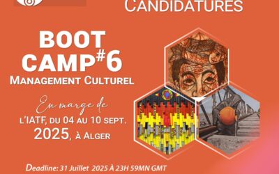 Appel à candidatures BOOT CAMP #6 | Alger
