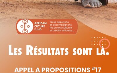 Résultats de L’APPEL #17 – SOFACO LOT #6 | STRUCTURATION DES ORGANISATIONS CULTURELLES et ARTISTES INDIVIDUELS